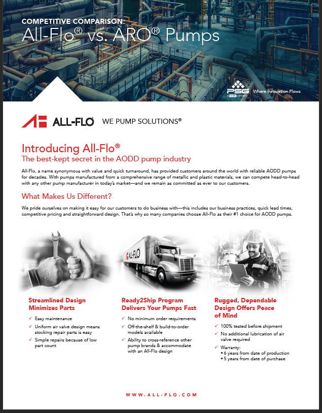 All-Flo See the Difference Flyer