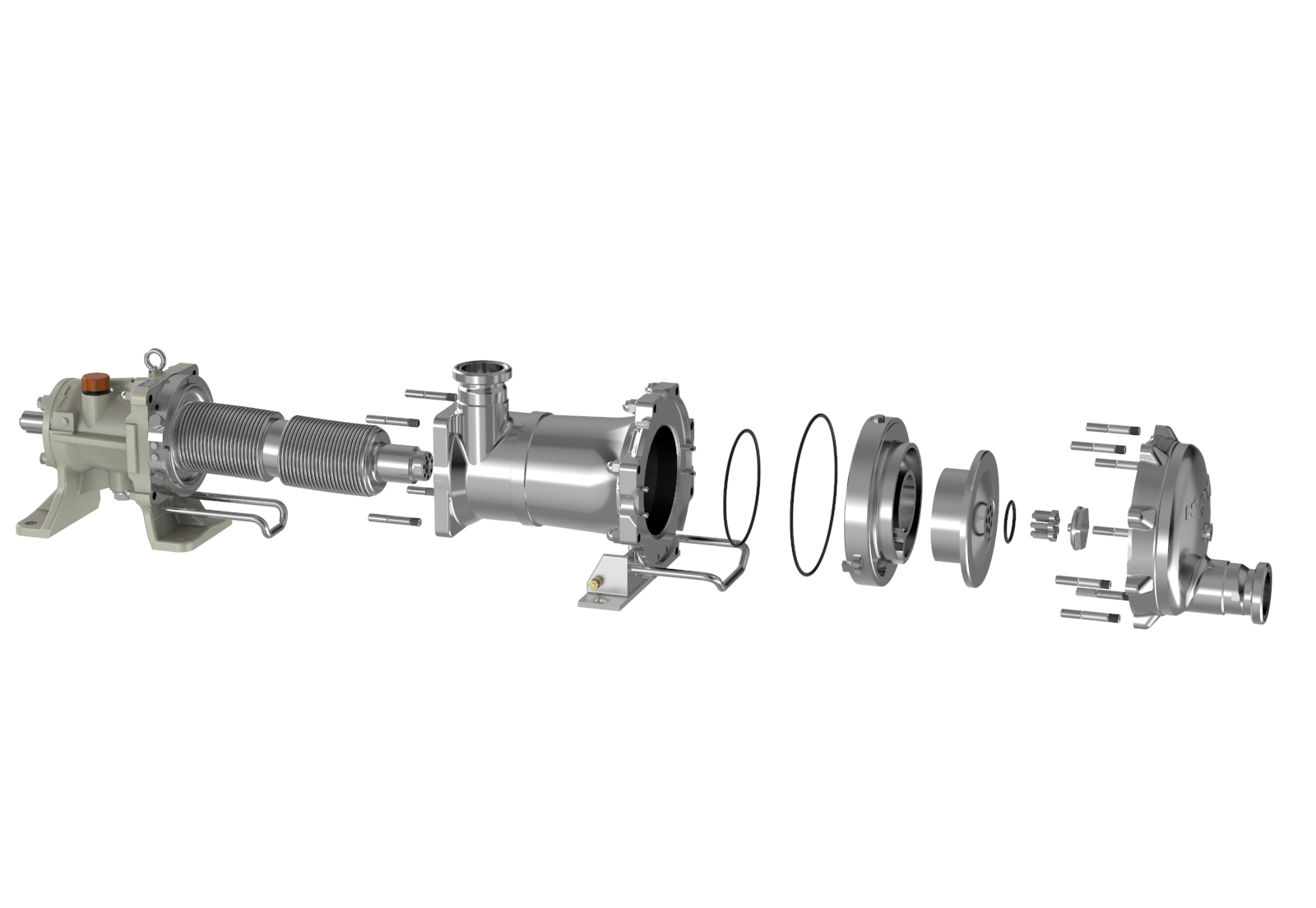 H-FLO Series Eccentric Disc Hygienic Seal-less Pump